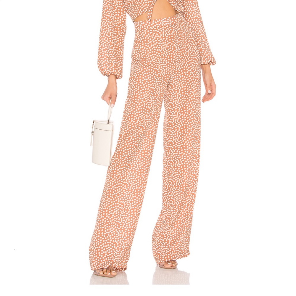 Endless Summer - Gigi Pant in Terracotta Polka Dot